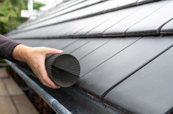 Gutter Mesh Installation in Lewis Center